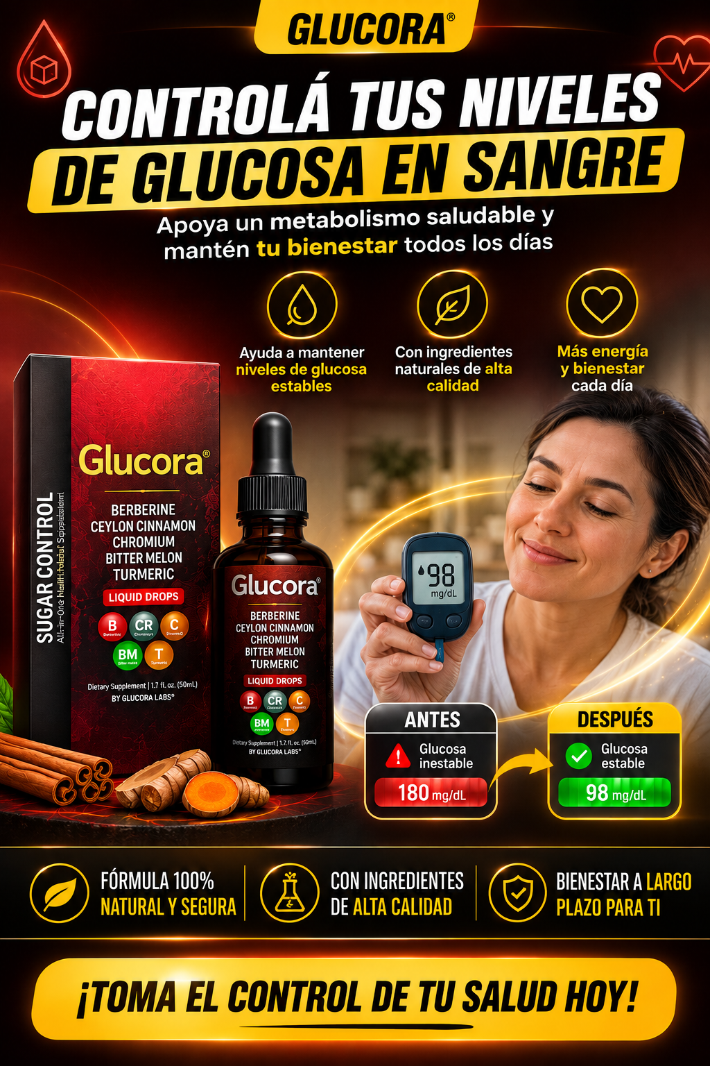 Glucora® Liquid Drops