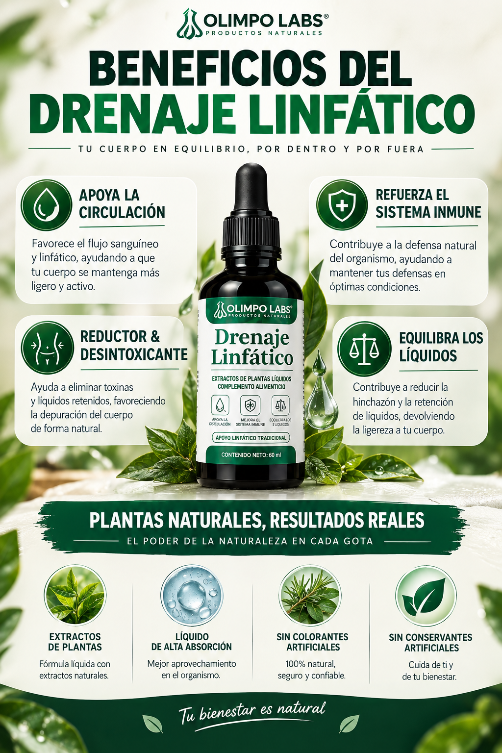 Nueva Fórmula de Máxima Potencia - Drenaje Linfático ®